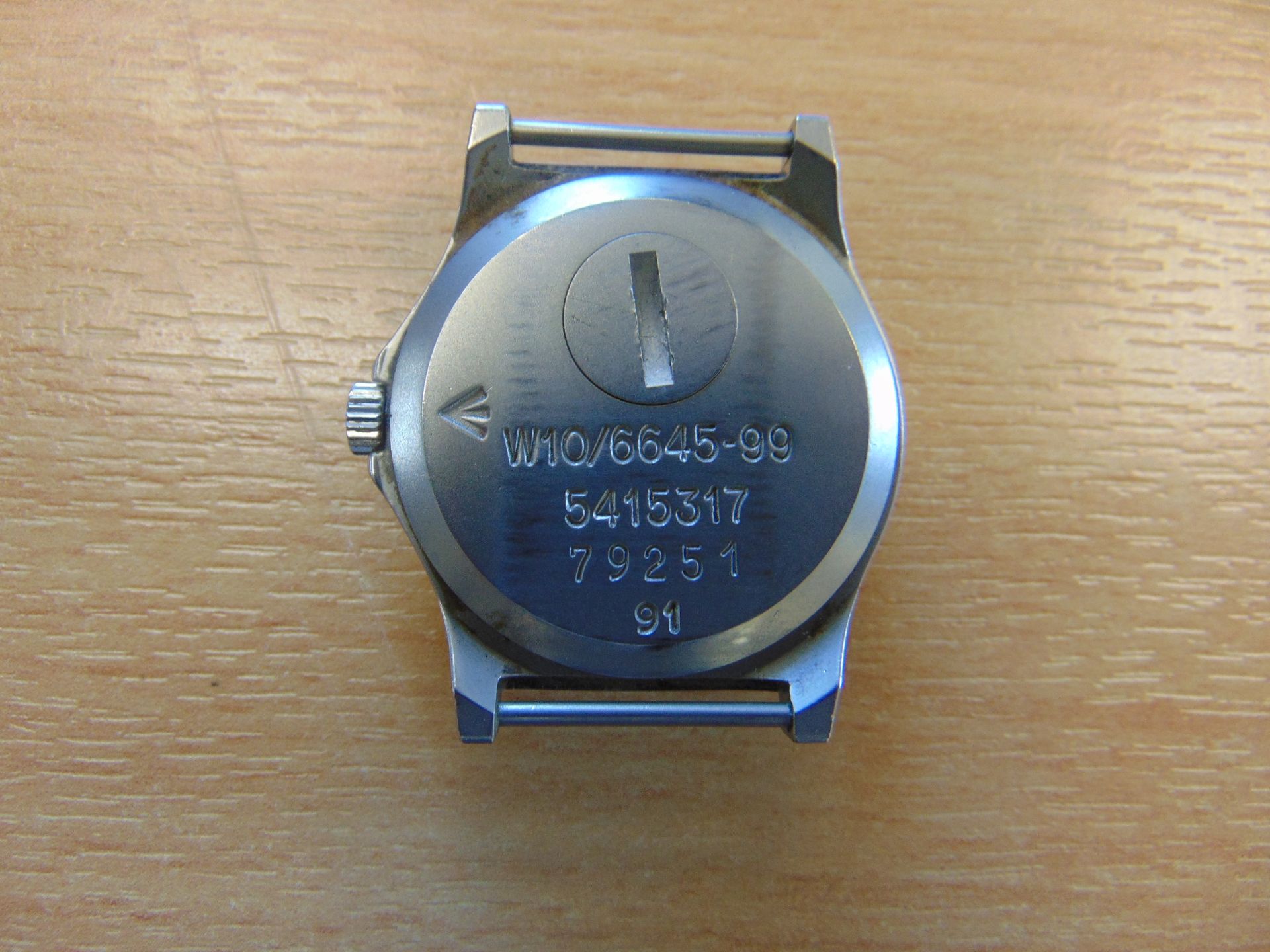 CWC (Cabot Watch Co) British Army W10 Service Watch, Date 1991, Gulf War 1, New Batt/Strap - Image 4 of 5