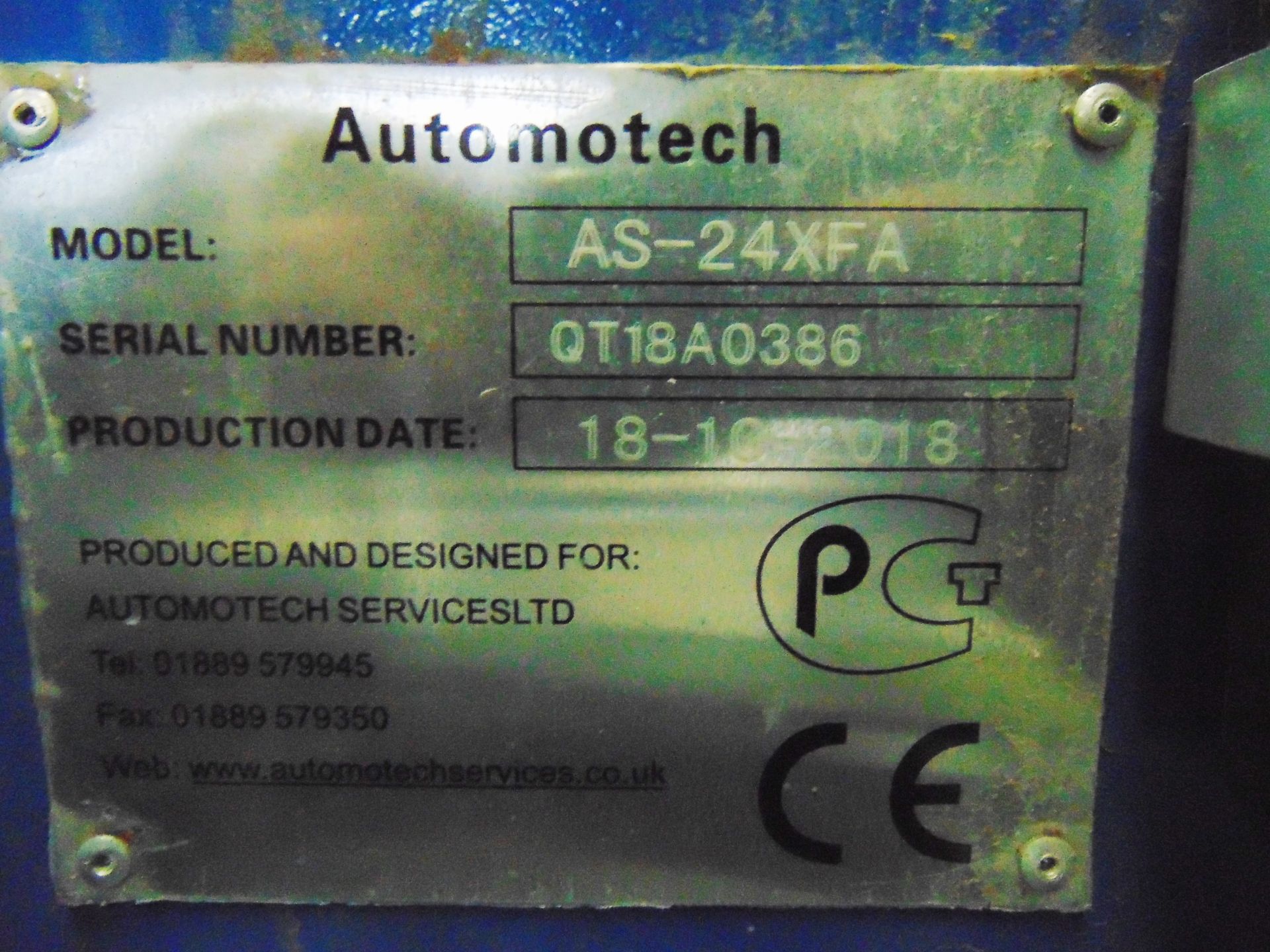 Automotech AS-24XFA Automatic Tyre Changer - Image 12 of 12