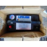 Red Flash Lifeline 12 Volt 100 A/H non Spillable battery Unissued