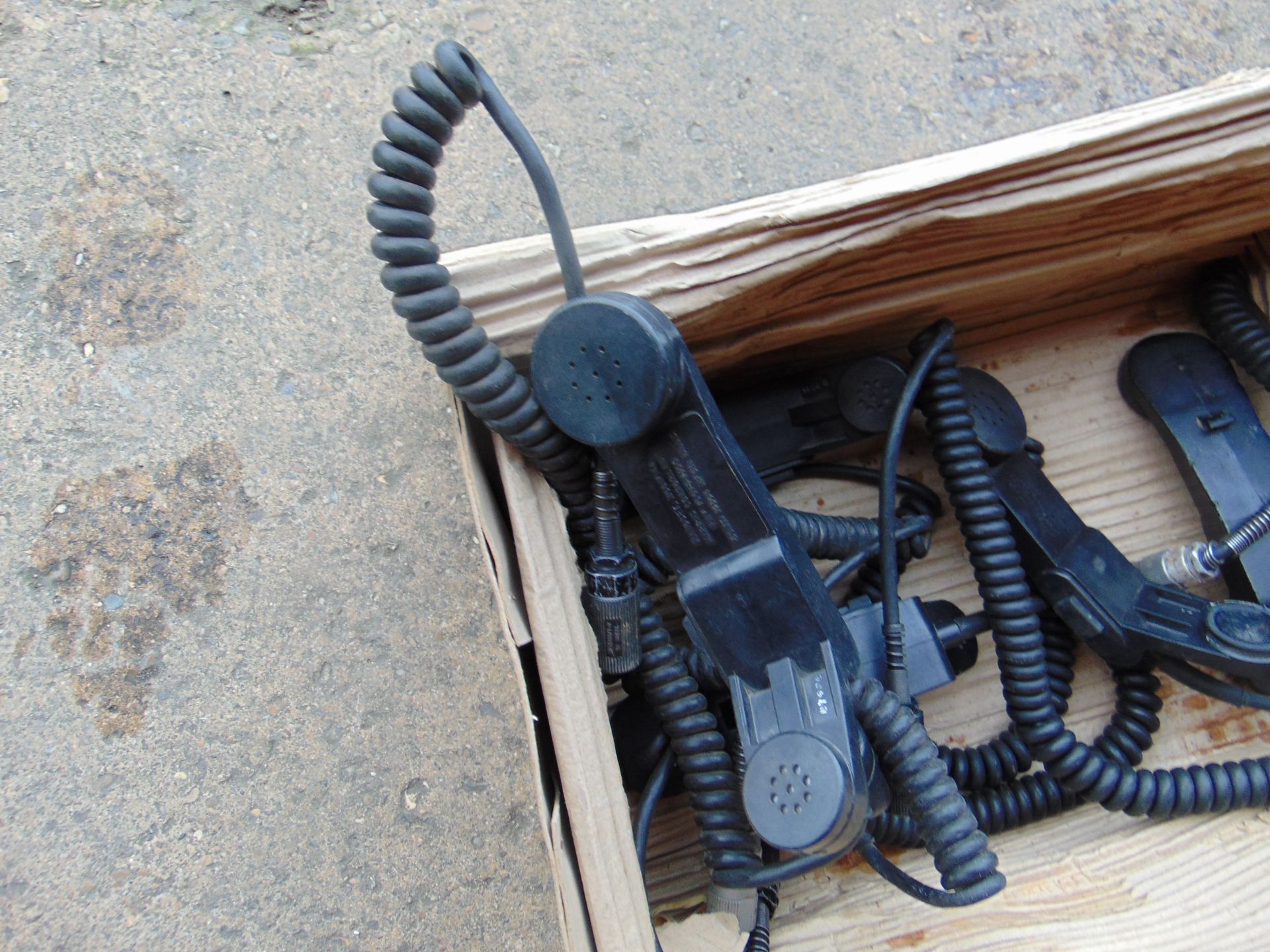 6 x Bowman Harris Radio Handset, Lead and Plug - Image 3 of 3