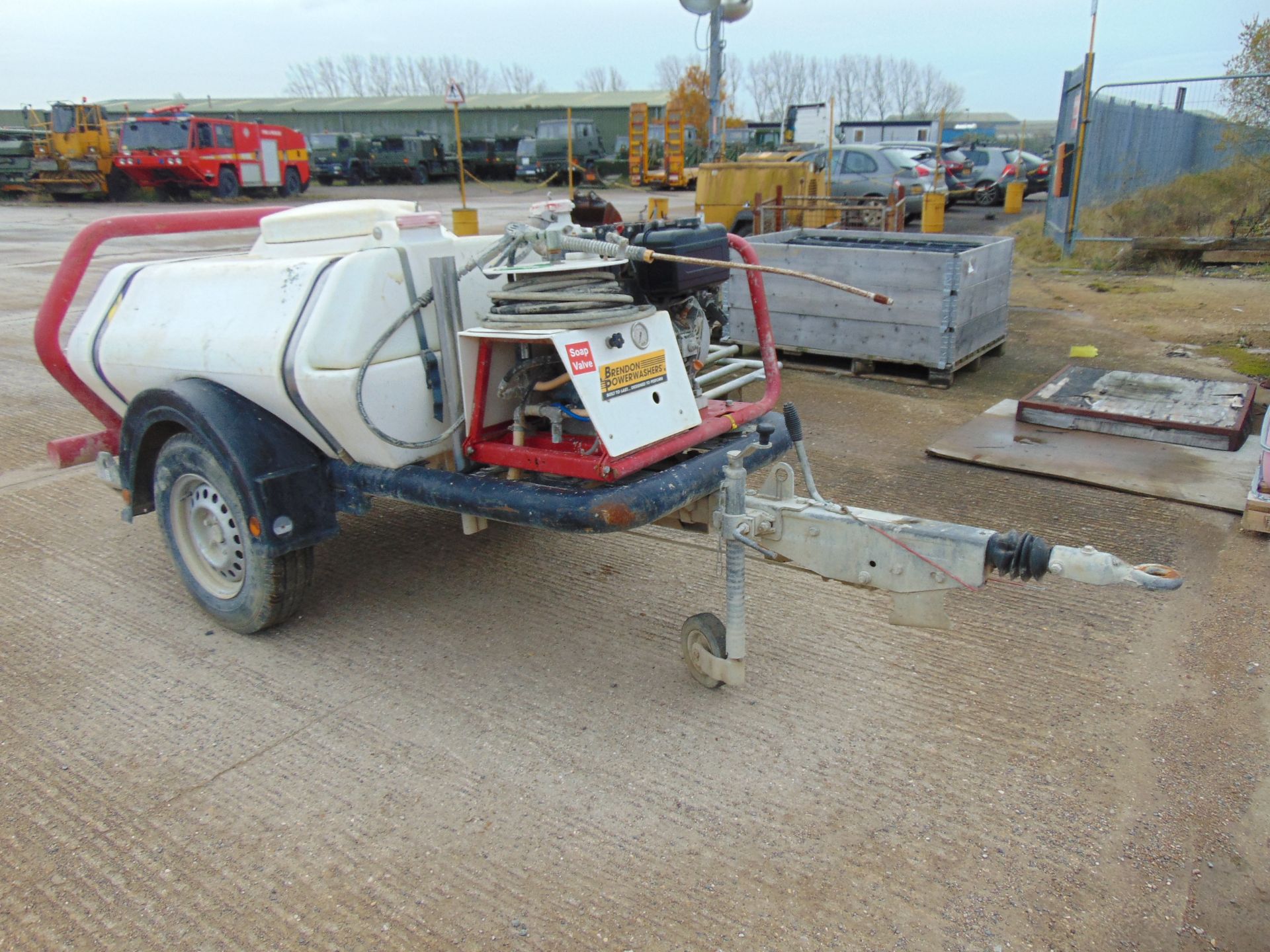 Brendon Powerwasher Trailer Mounted Yanmar Diesel Pressure Washer