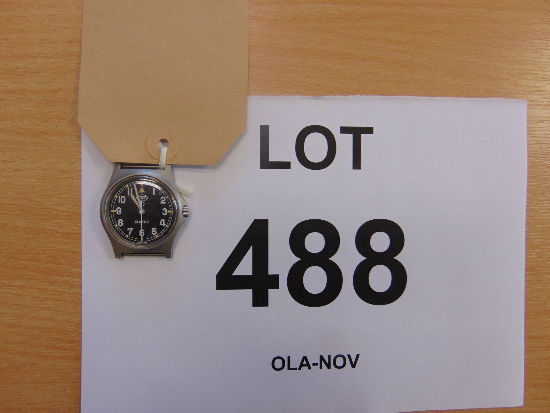 CWC (Cabot Watch Co Switzerland) W10 British Army Service Watch, Nato Marks, Nato Marks, Date 1998