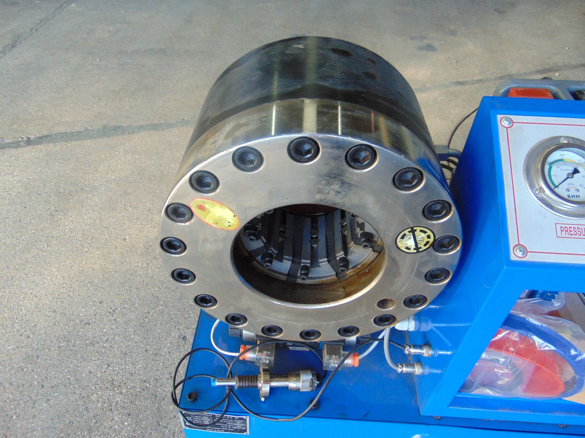 Unissued and Unused Fluid Mex T2 SP Hydraulic Crimping Machine as Shown - Bild 2 aus 11