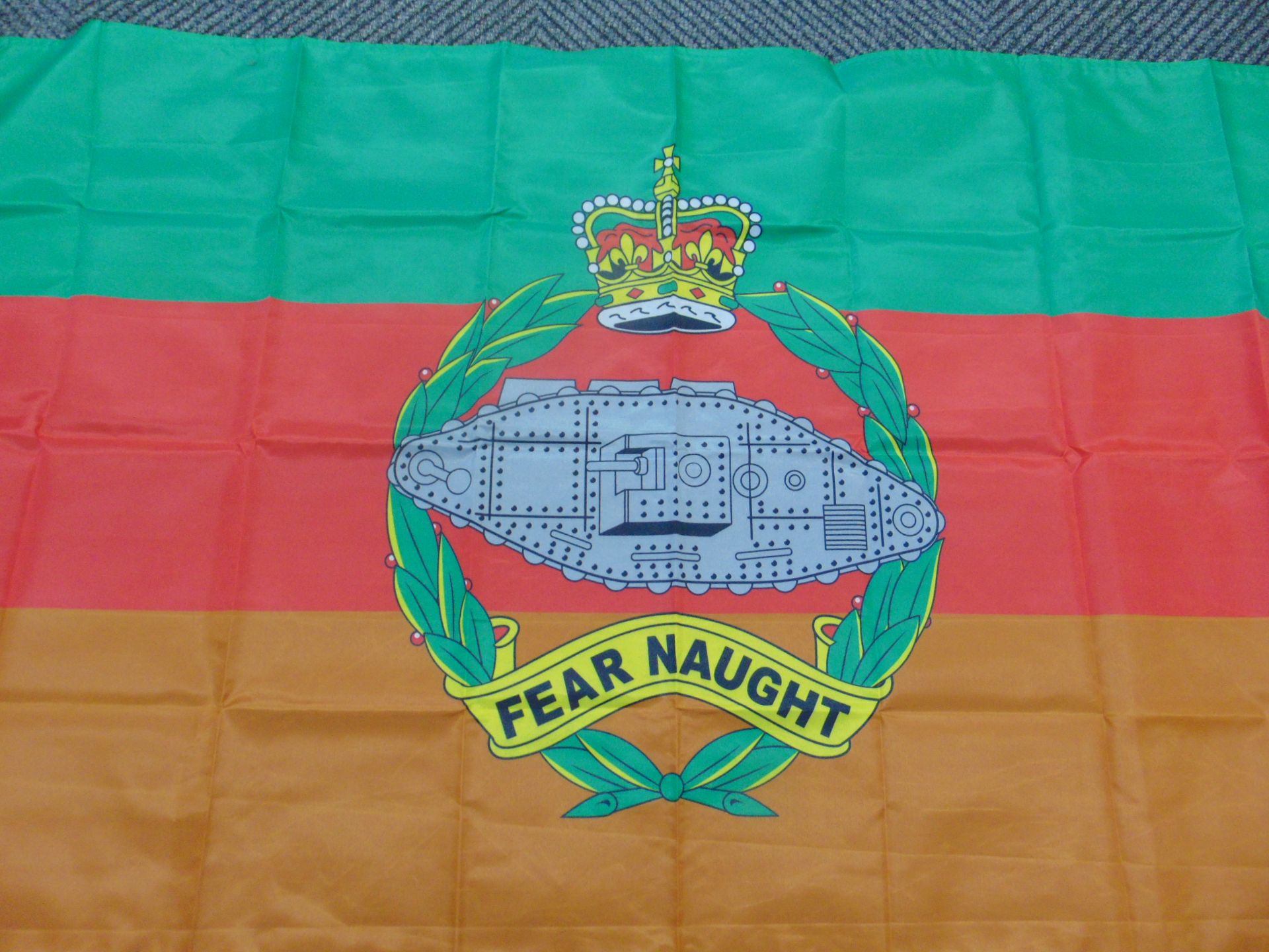 Royal Tank Regiment Flag - 5ft x 3ft with metal eyelets - Image 2 of 3