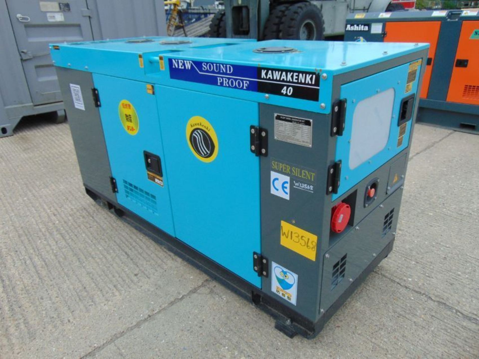 2022 UNISSUED 40 KVA 3 Phase Silent Diesel Generator Set - Image 6 of 16