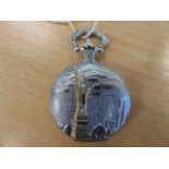 Fred Belay Statue of Liberty Pocket Watch