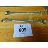 2 x Unissued Roebuck Double Ended 46mm Spanners