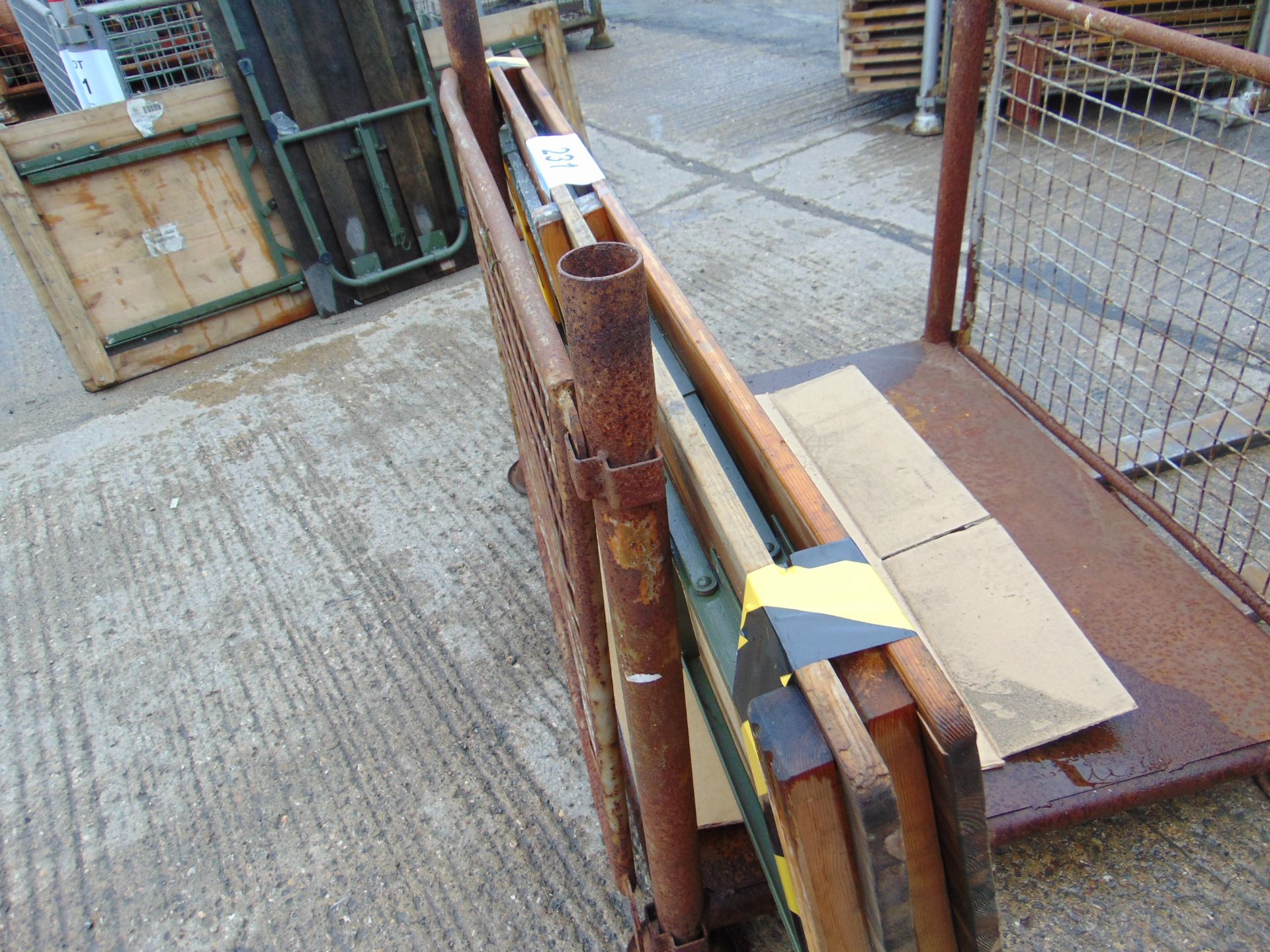 2x Standard British Army 6ft Tables - Image 5 of 5