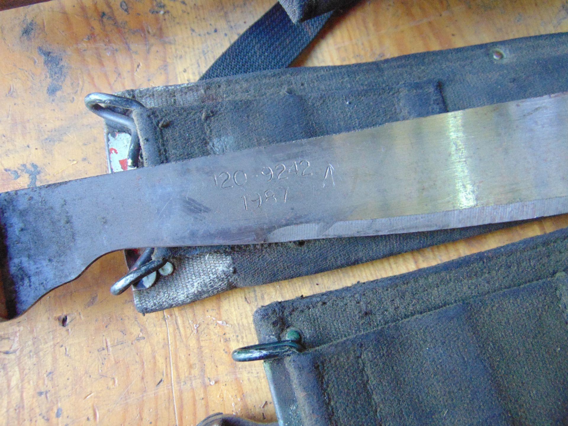 8x British Army Machetes Various dates and Marks - Image 4 of 4