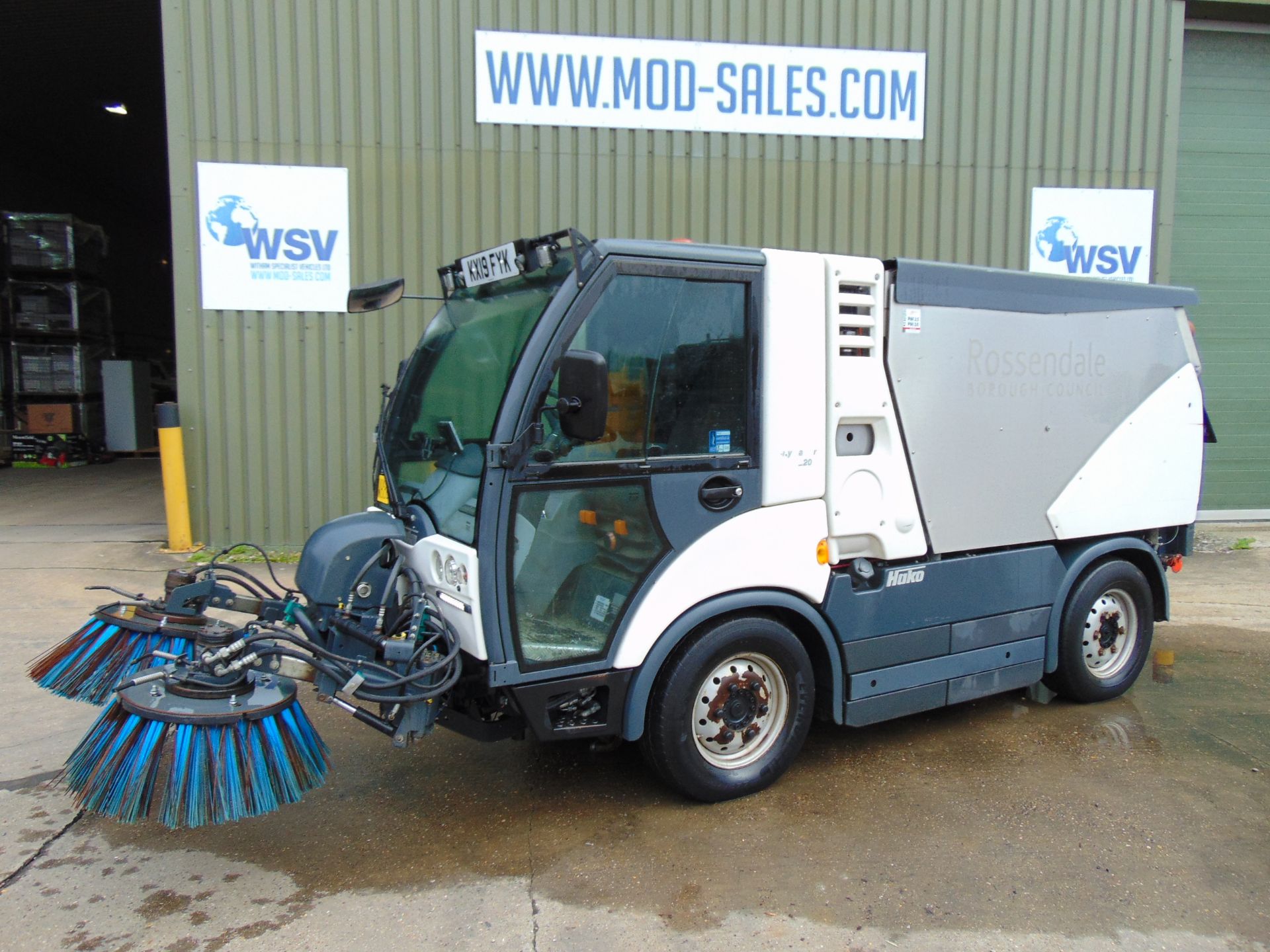 2019 Hako Citymaster 2200 Compact Road Sweeper ONLY 18,784 Miles