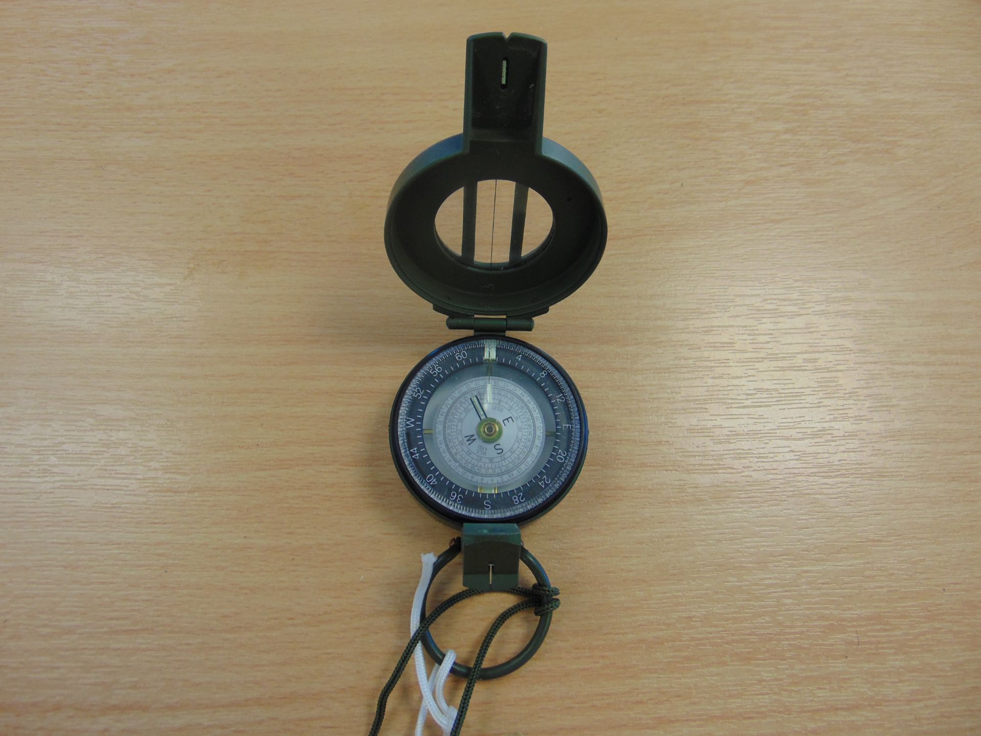 Francis Barker M88 British Army Prismatic Compass in Mils Nato Marked, Unissued Condition