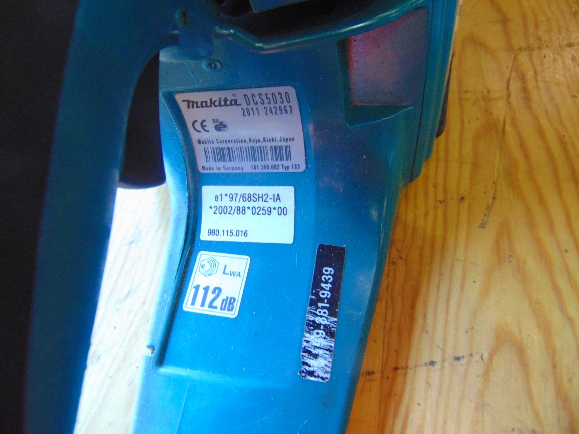 Makita DS5030 50cc Chain Saw from UK MoD - Image 5 of 5