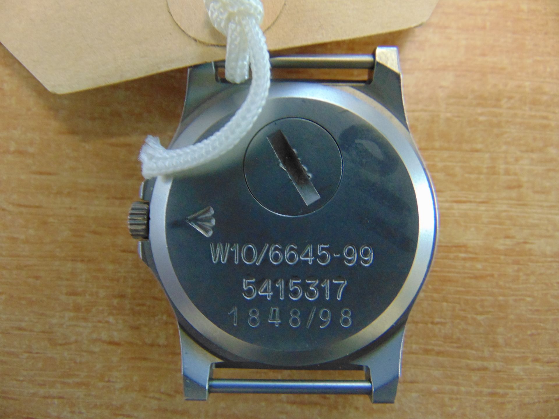 CWC (Cabot Watch Co Switzerland) W10 British Army Service Watch, Nato Marks, Nato Marks, Date 1998 - Image 4 of 5