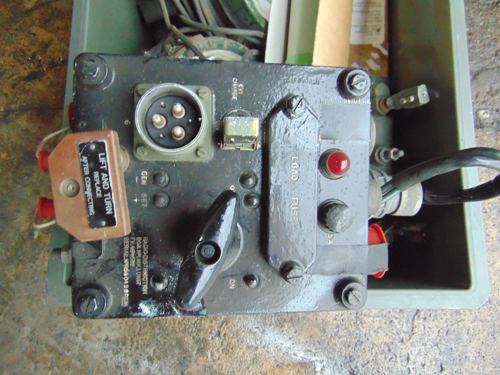 FV 432 Electrical Box, Wiper Motors, Spot Lamps, Smoke Discharge Testers - Image 3 of 6