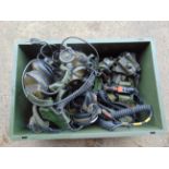 Clansman Headsets, Commander Units, Hand sets, Morse Key, Pressels etc