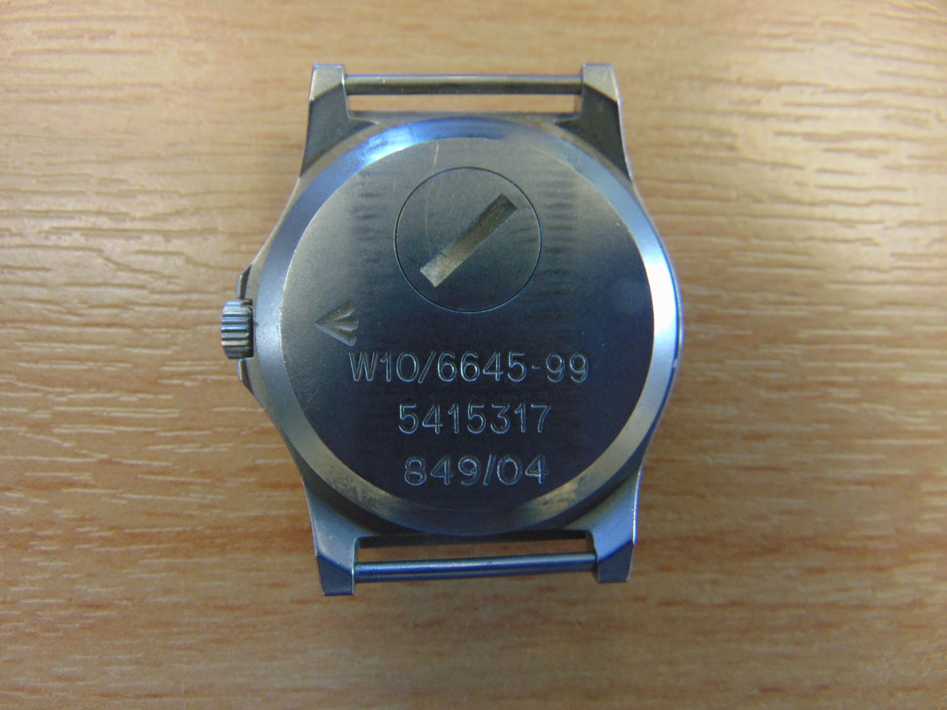 CWC (Cabot Watch Co Switzerland) British Army W10 Service Watch Nato Marks, Low Serial No 849 - Image 4 of 5