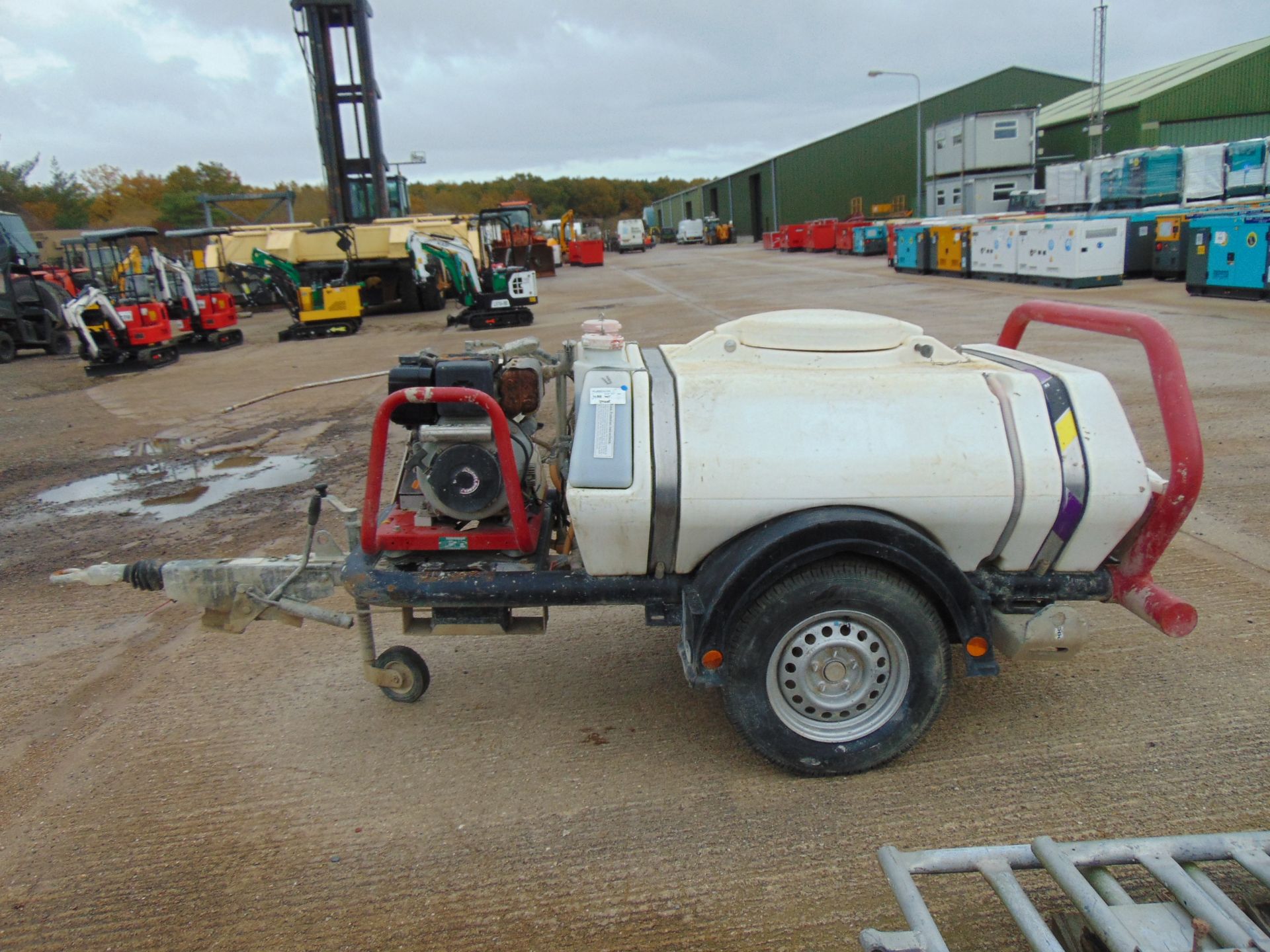 Brendon Powerwasher Trailer Mounted Yanmar Diesel Pressure Washer - Image 4 of 17