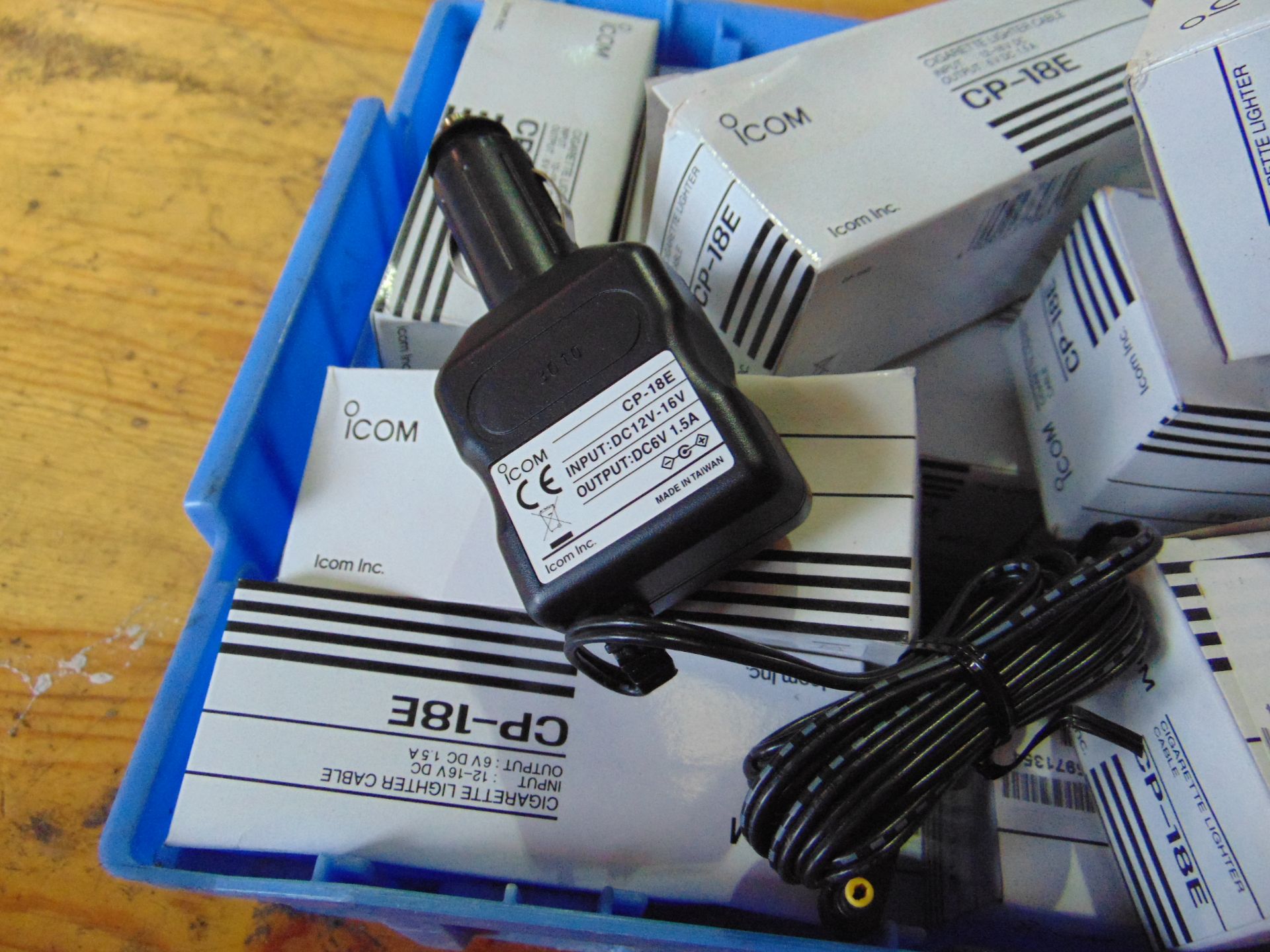 30x New Unissued ICOM Car Cig Connector Cables - Bild 2 aus 3