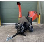 Brand New & Unused Armstrong DR-GS-15SF Electric start, Petrol Powered Hydraulic feed Wood Chipper