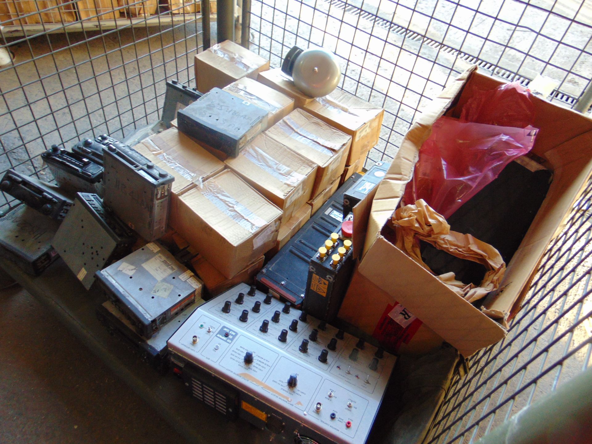 1x Stillage Radio Equ, Radios, Alarm Bells, Receivers Power Supply, Test sets etc - Image 5 of 11