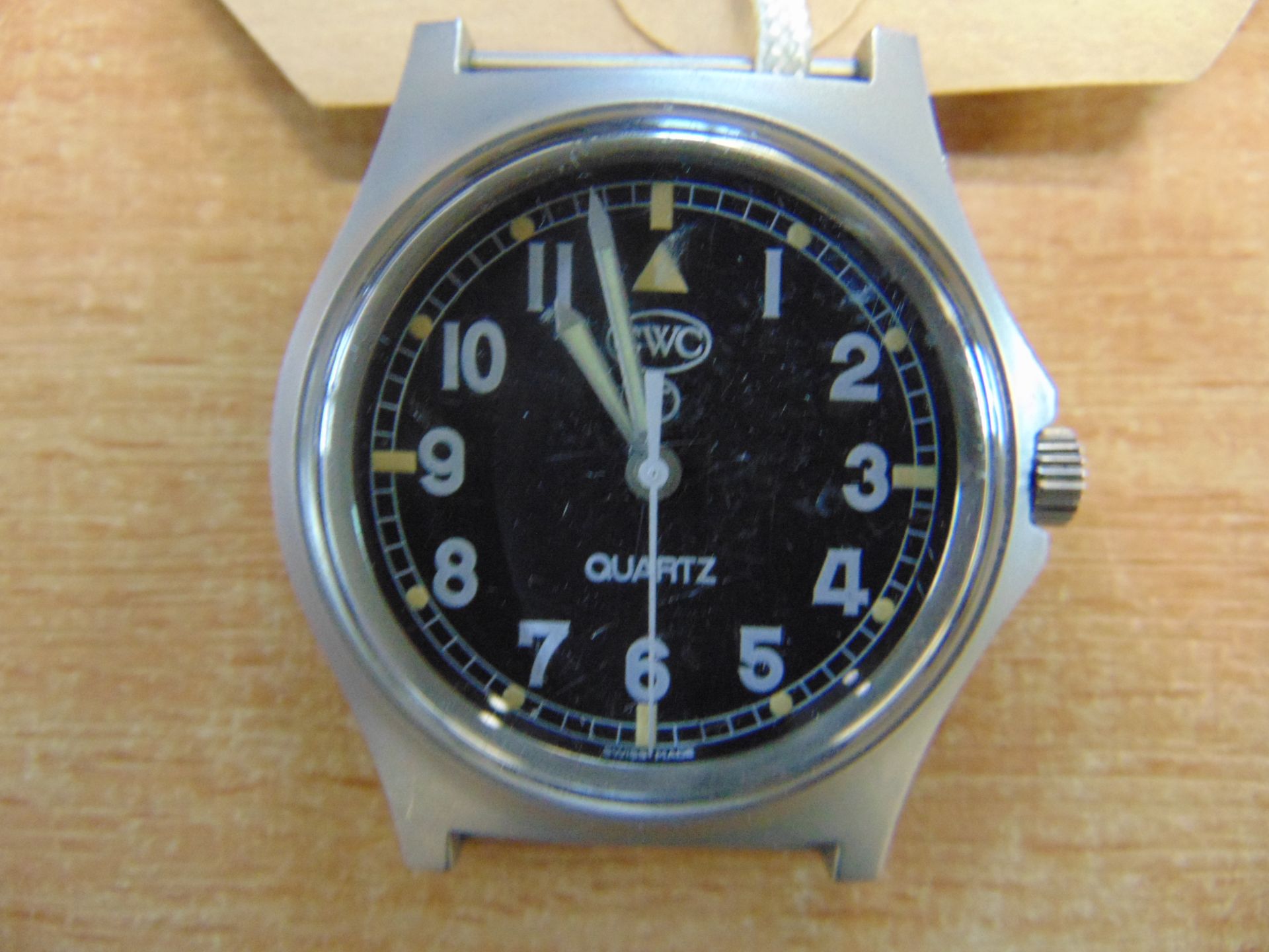 CWC (Cabot Watch Co Switzerland) W10 British Army Service Watch, Nato Marks, Nato Marks, Date 1998 - Image 2 of 5
