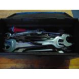 V.M Mechanics Tool Box c/w Tools etc