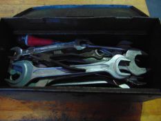 V.M Mechanics Tool Box c/w Tools etc