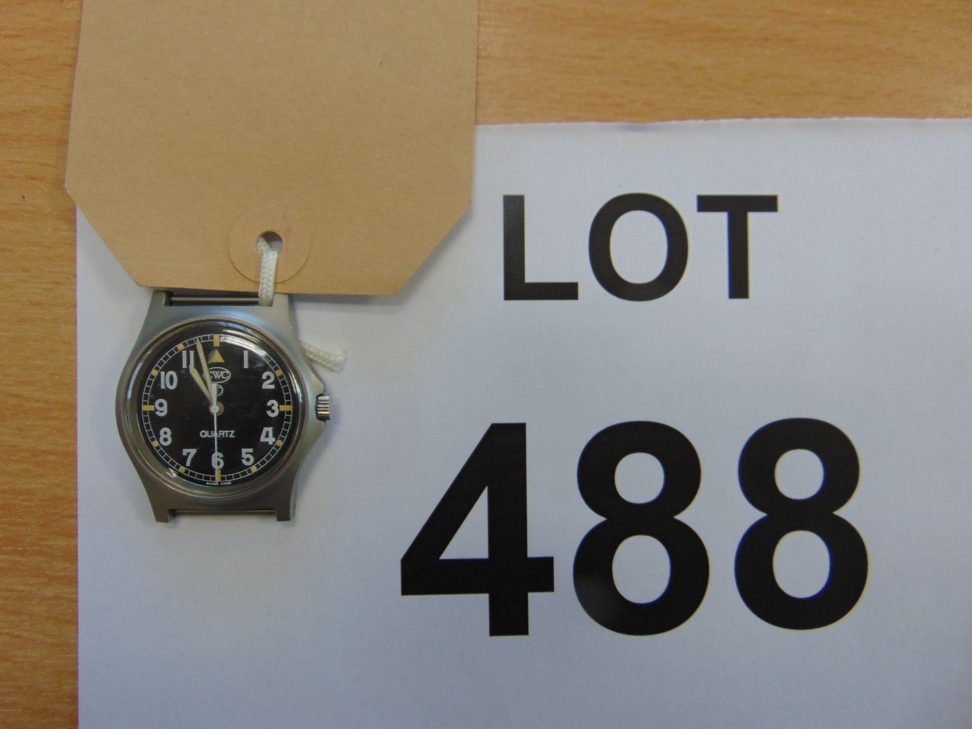 CWC (Cabot Watch Co Switzerland) W10 British Army Service Watch, Nato Marks, Nato Marks, Date 1998 - Image 5 of 5