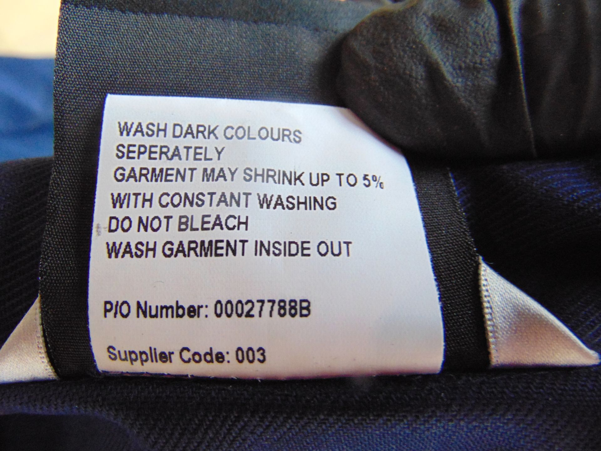 Approx 120 Pairs New Unissued Blue Marine Coveralls Manufactured by Cosalt Bally Clare High Quality - Image 5 of 7