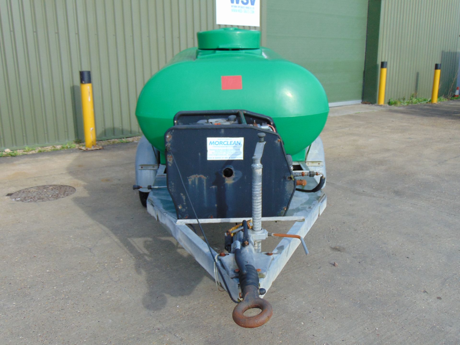 Morclean Trailer Mounted Pressure Washer with 2250 litre Water Tank and Yanmar Diesel Engine - Image 8 of 19