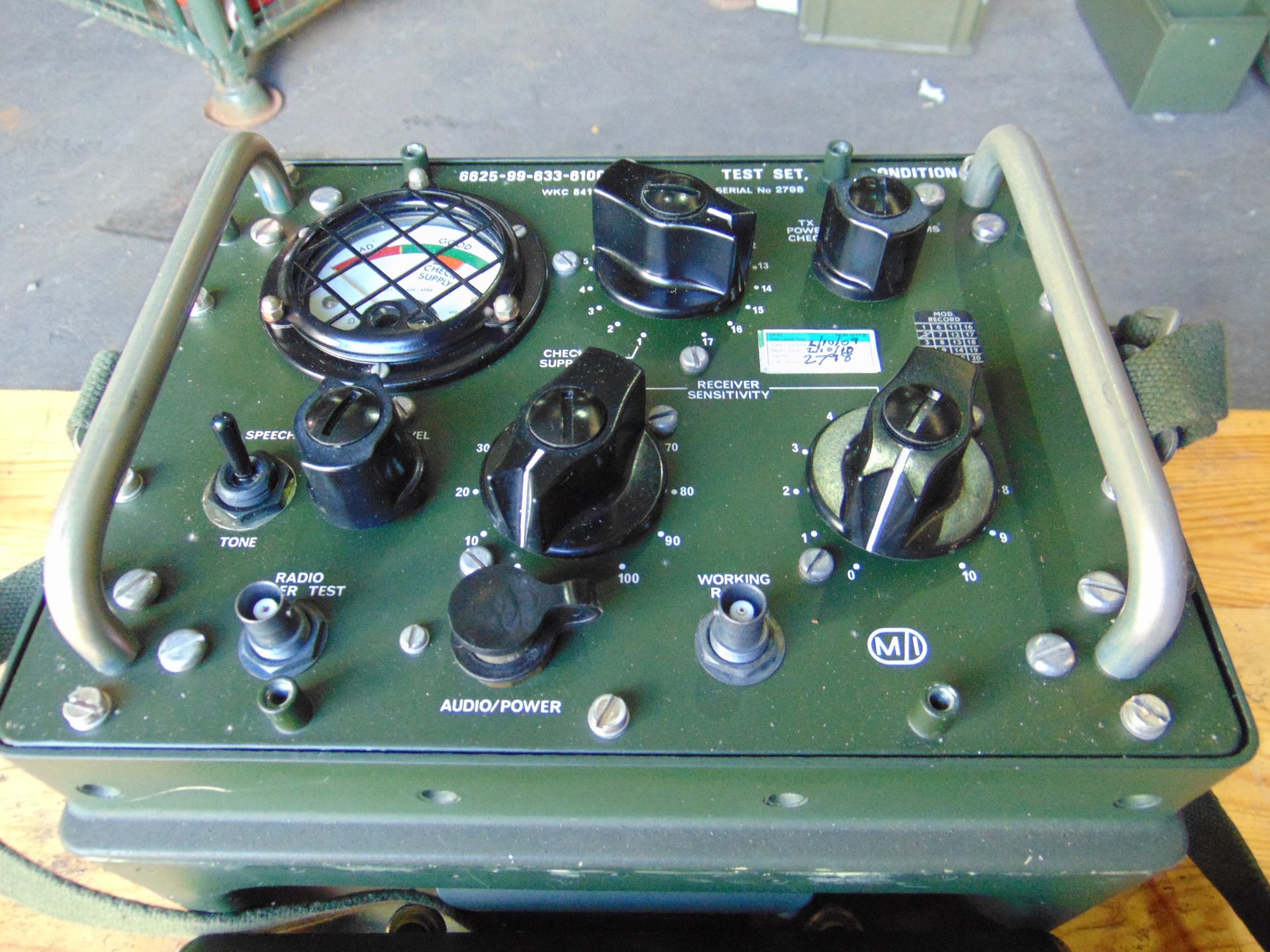 Clansman Radio Condition Test Set c/w Leads etc - Image 3 of 9