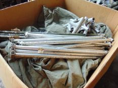1x Tri-Wall Box British Army Tents, Poles, Fittings Etc