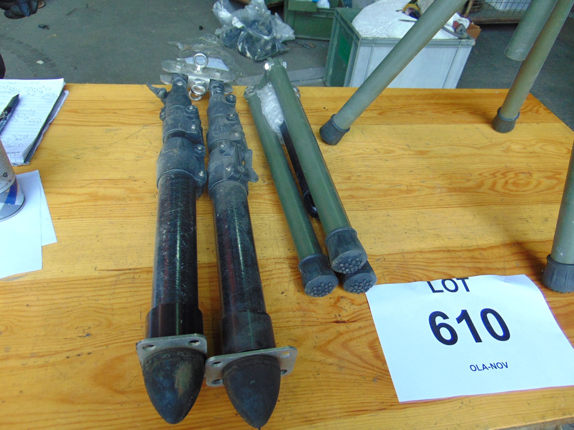 3 x Unissued British Army Adjustable Tripods - Image 2 of 5