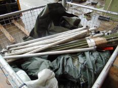 British Army Tent, Poles, Fittings etc