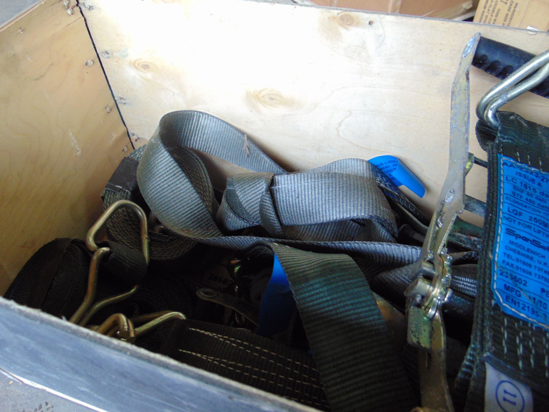 Q 10x Spanset MoD Issue Load Straps - Image 3 of 4