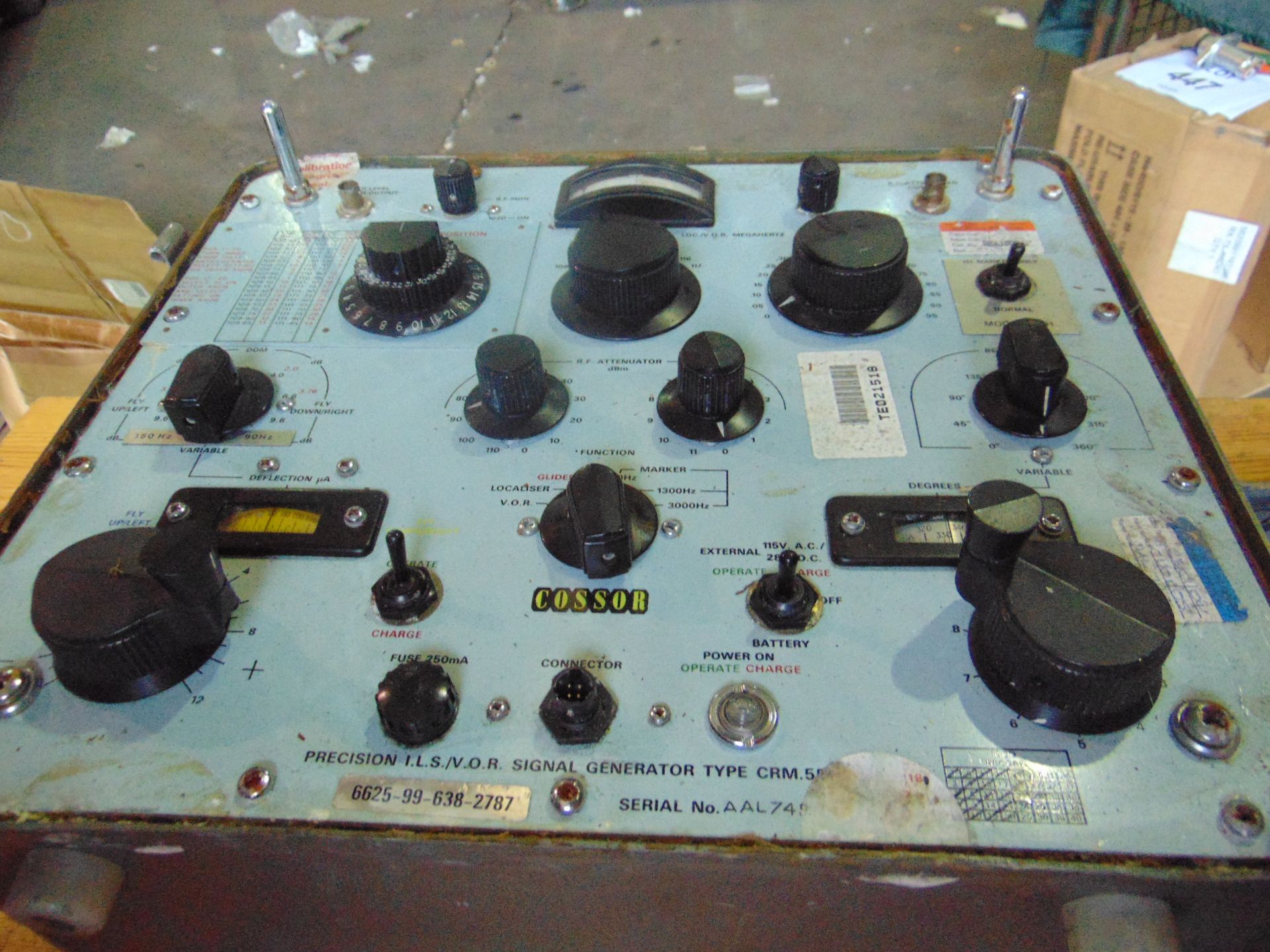 Cossor Precision Signal Generator set c/w Leads etc - Image 3 of 4