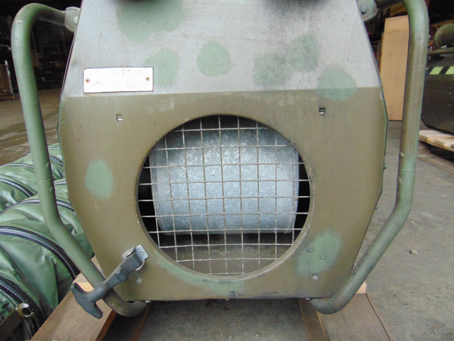 MoD Reserve Stock Dantherm VAM 15 Portable Workshop/ Building Heater 240 Volt c/w Accessories - Bild 15 aus 16