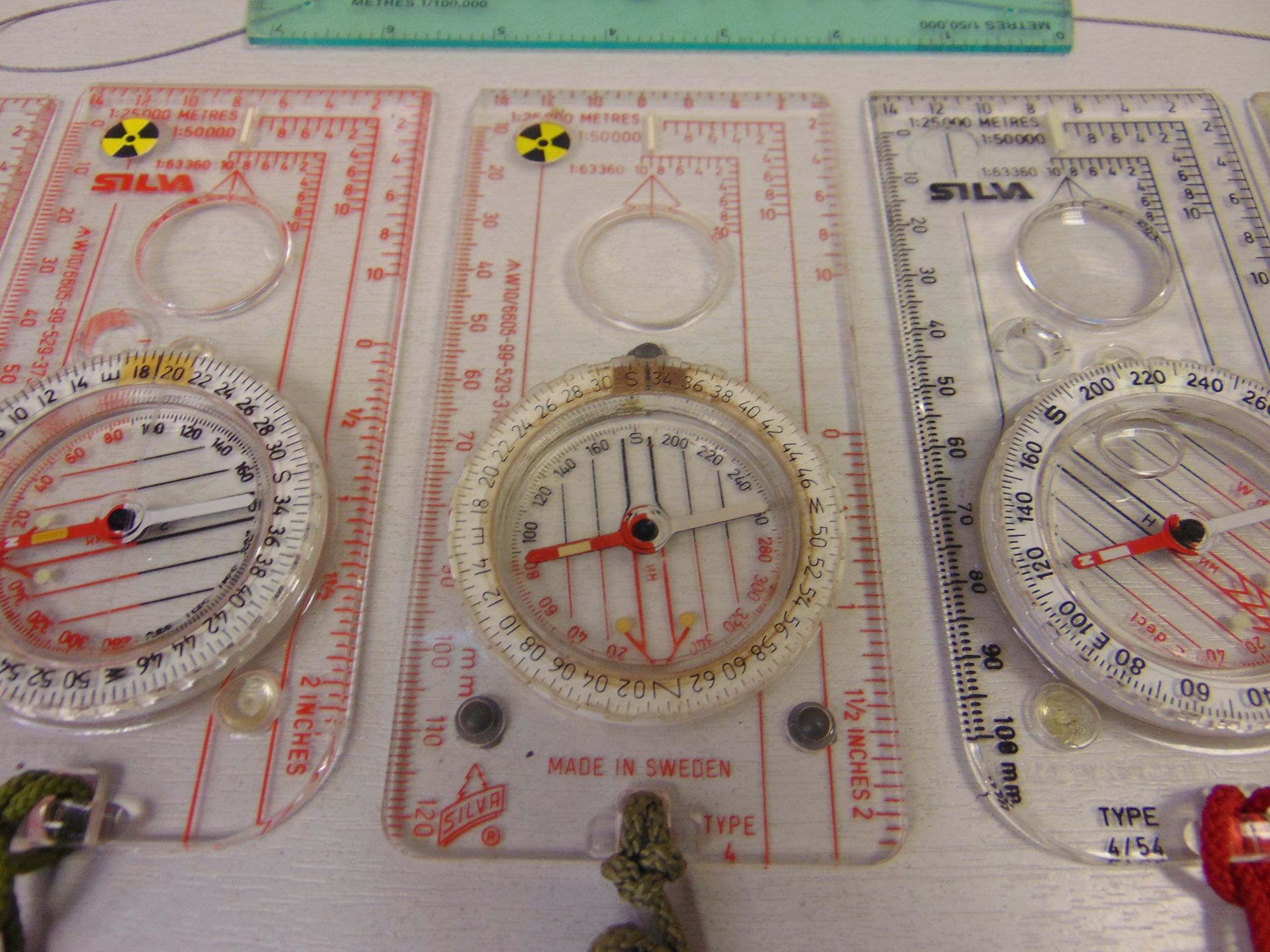 5 x Silva Type 4 Compass & Protractor RA MK1 - Image 5 of 7