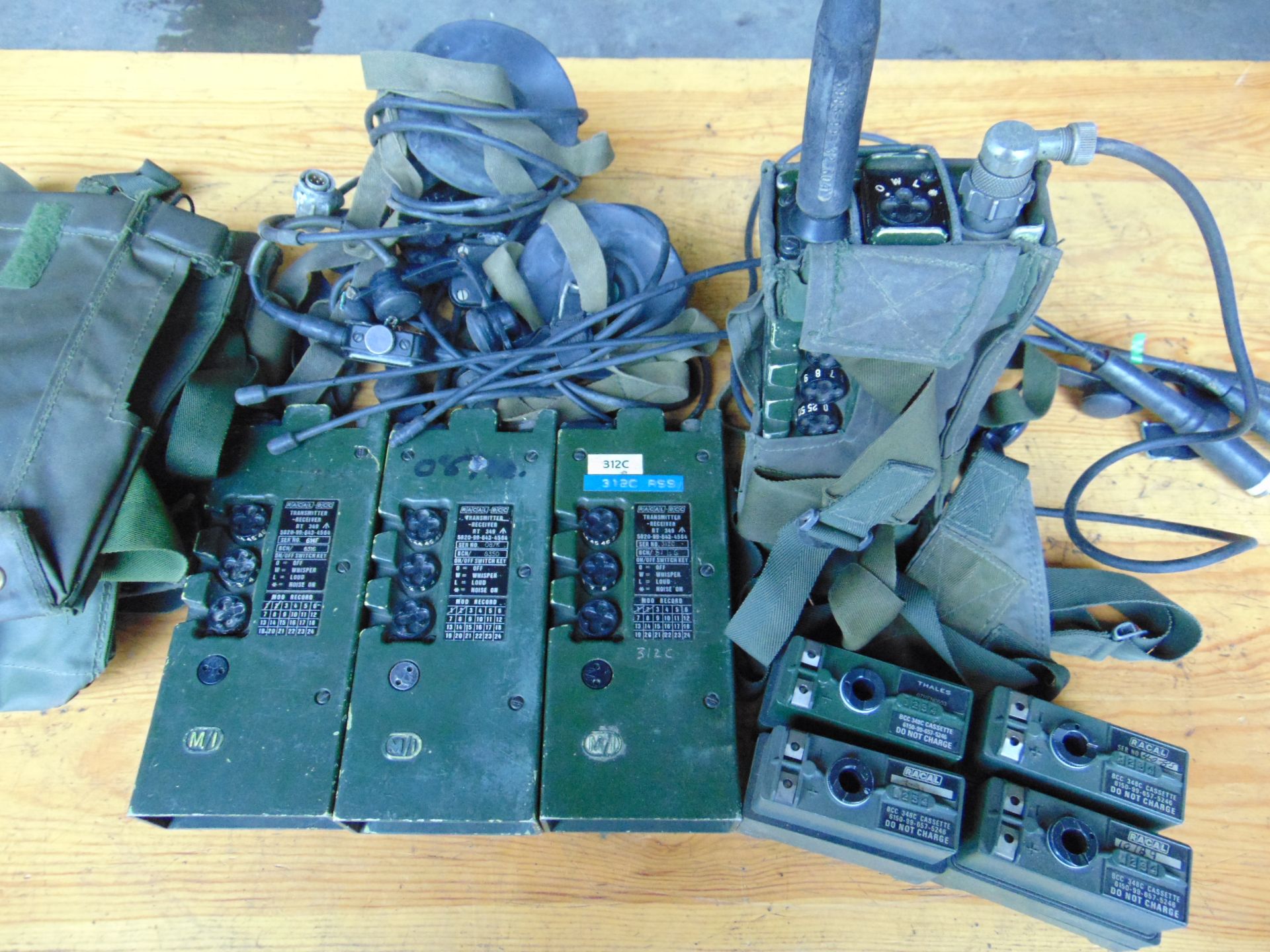 4 x UK / RT 349 Transmitter Receiver Complete as shown - Image 4 of 6
