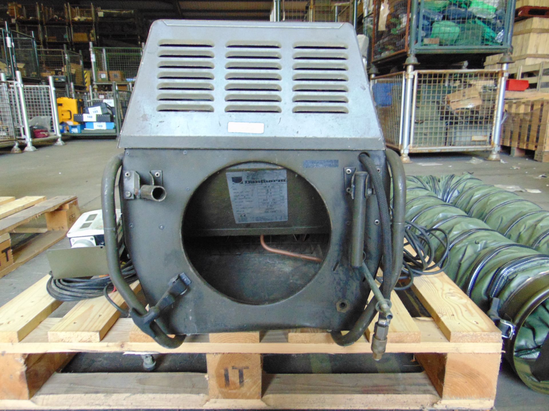 Dantherm VAM 15 portable workshop/building heater 240 volt c/w accessories as shown - Image 7 of 14