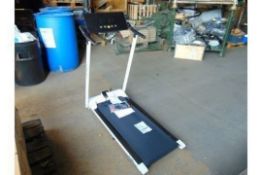 New Unused Compact Fold up Tread Mill with Digital Controls, Programs, etc