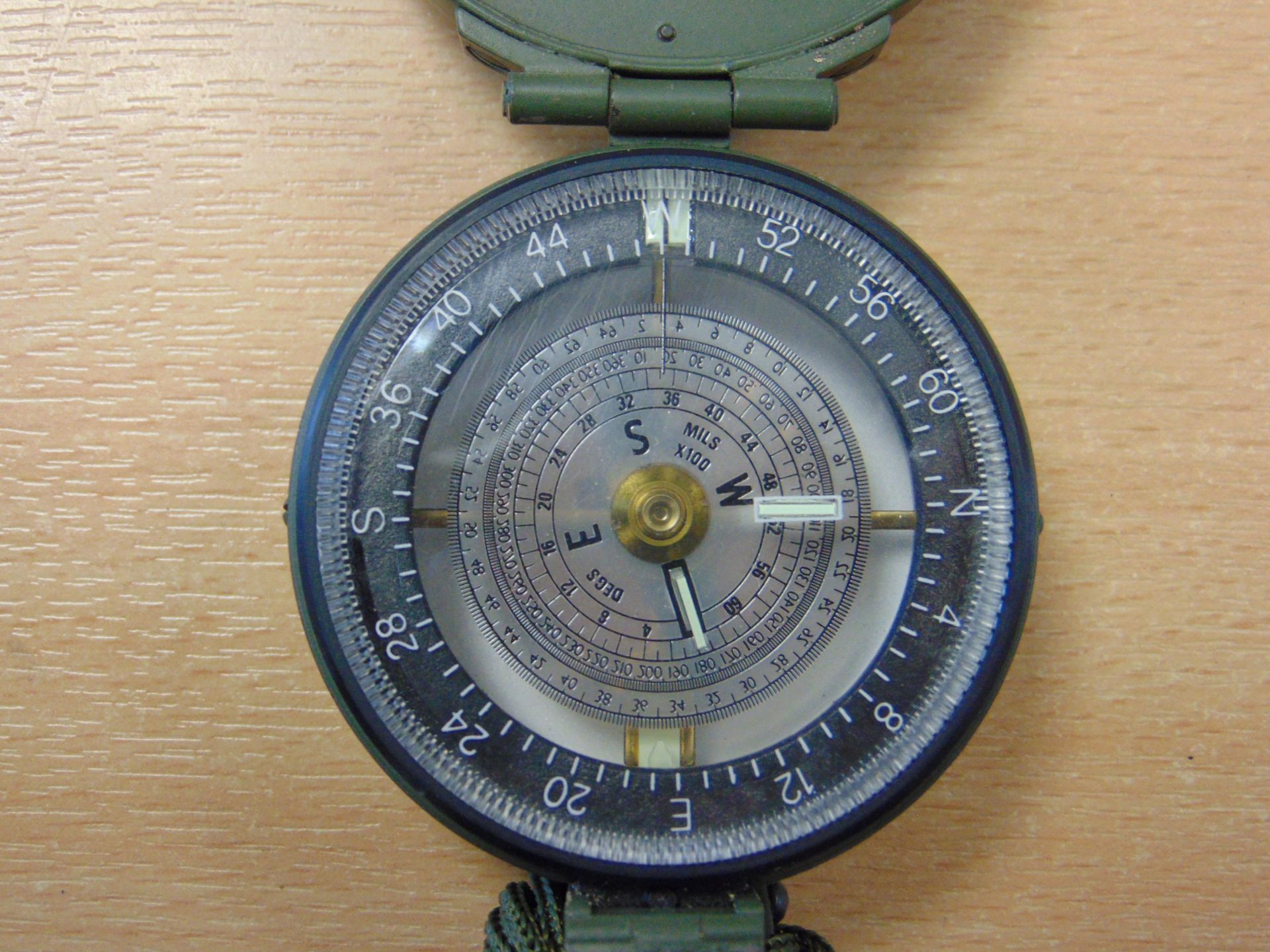 Francis Barker M88 British Army Prismatic Compass in Mils - Image 4 of 9