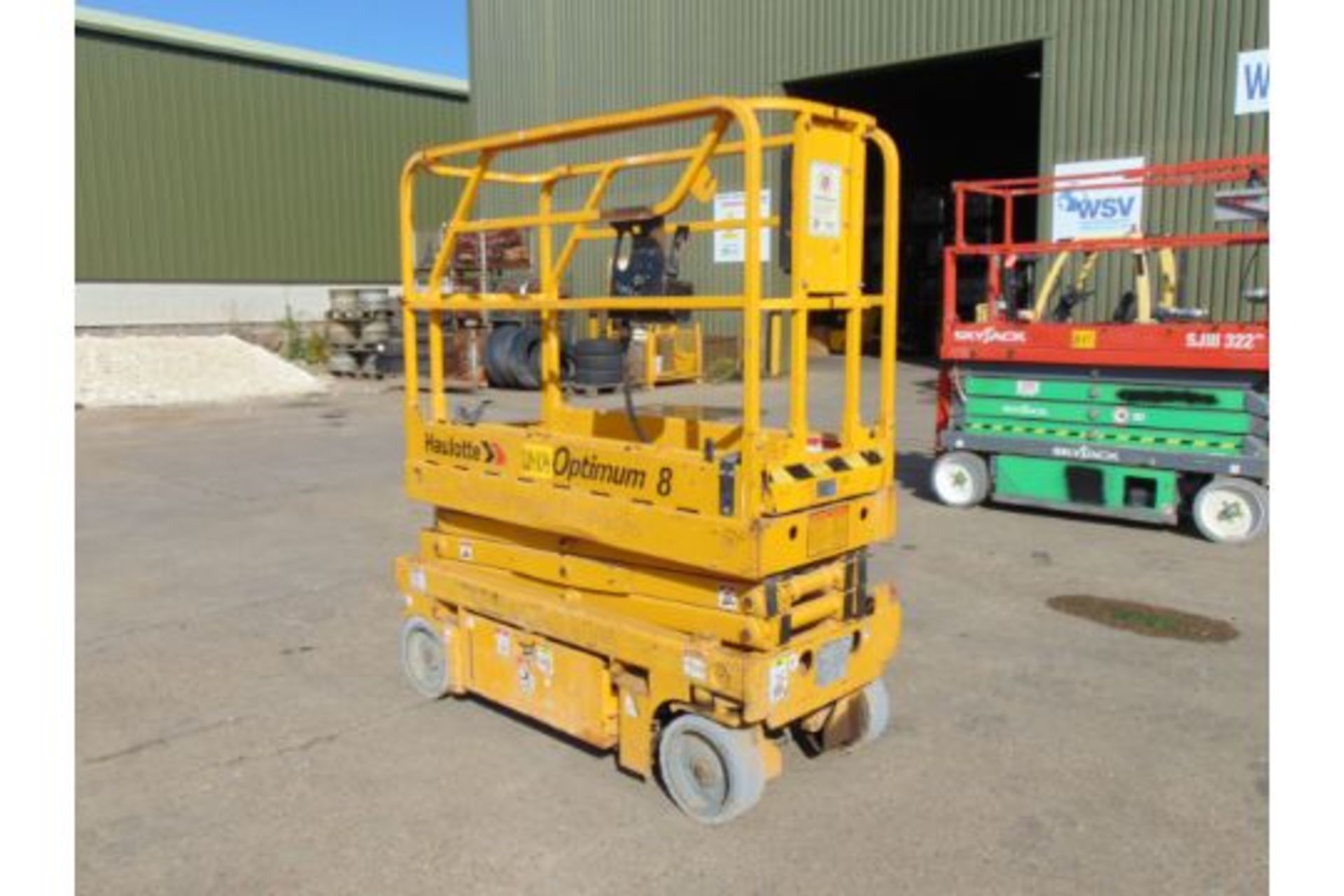Haulotte Optimin 8 Electric Scissor Lift Access Platform - Image 8 of 14