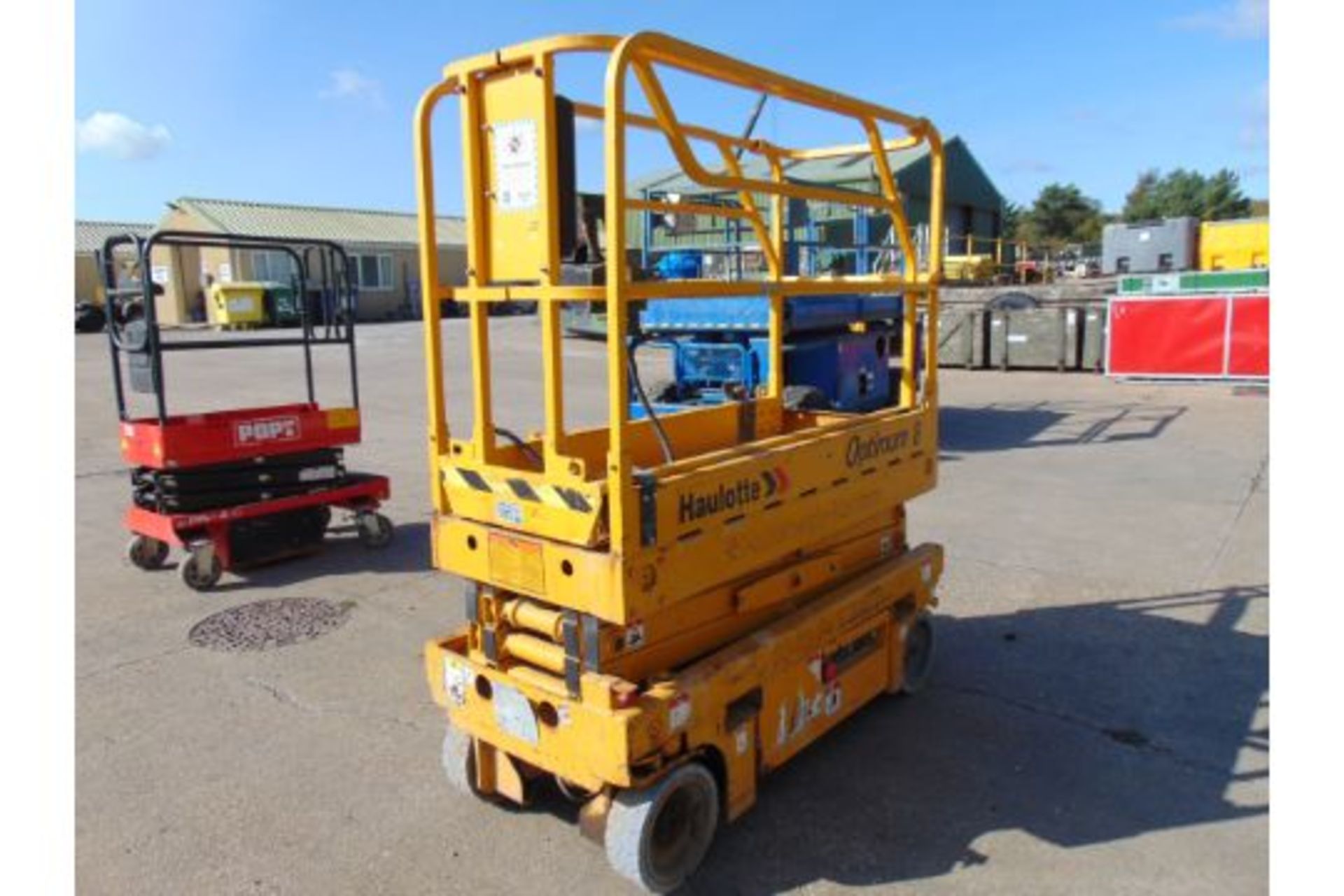 Haulotte Optimin 8 Electric Scissor Lift Access Platform - Image 6 of 14