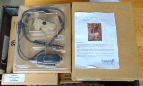 20 x New Unissued Frontier 1000 Headset System for PRR Radios