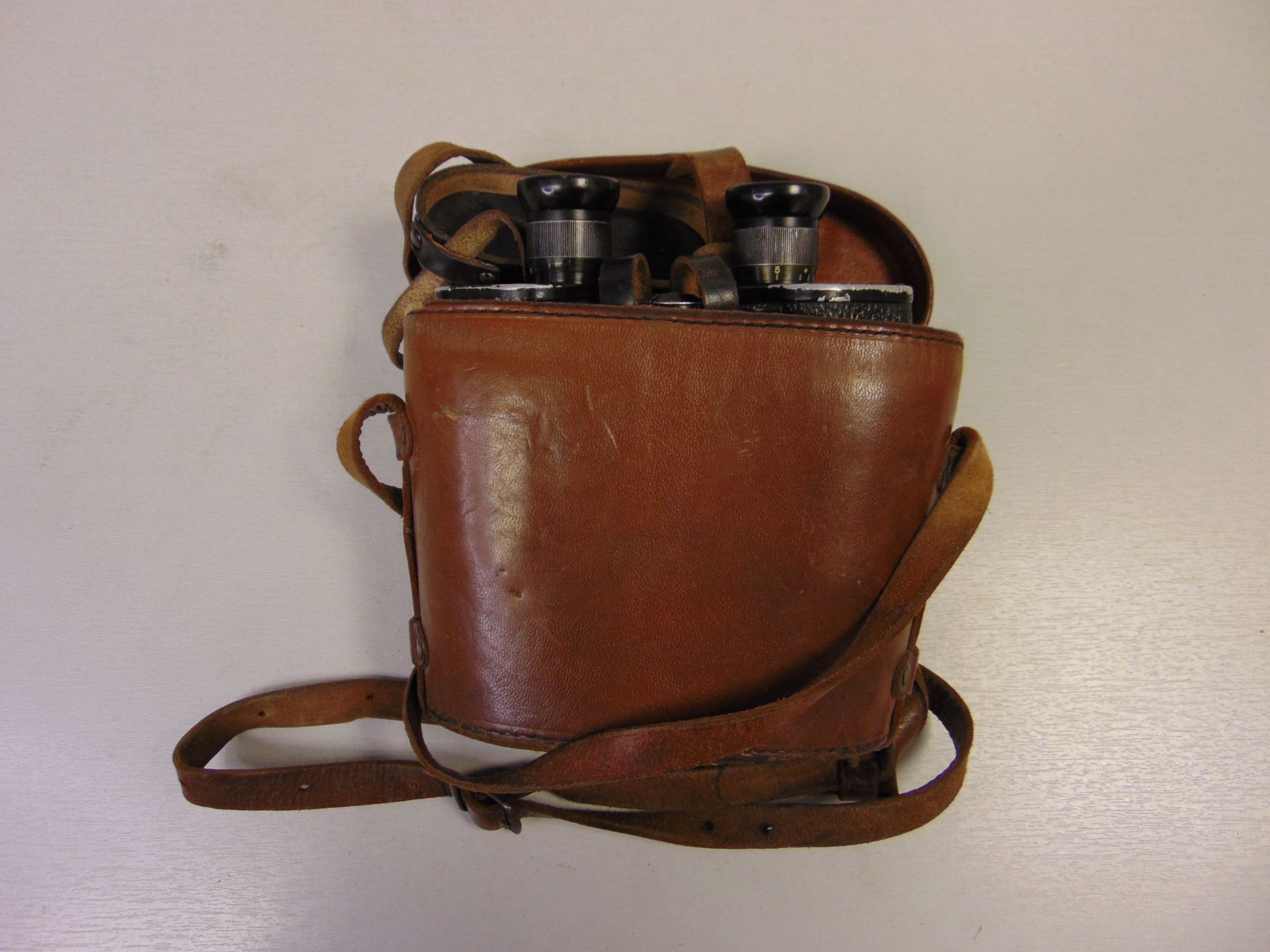 Nice Original Pair of NIFE 6 x 30 Binoculars in Original Leather Case - Image 3 of 11