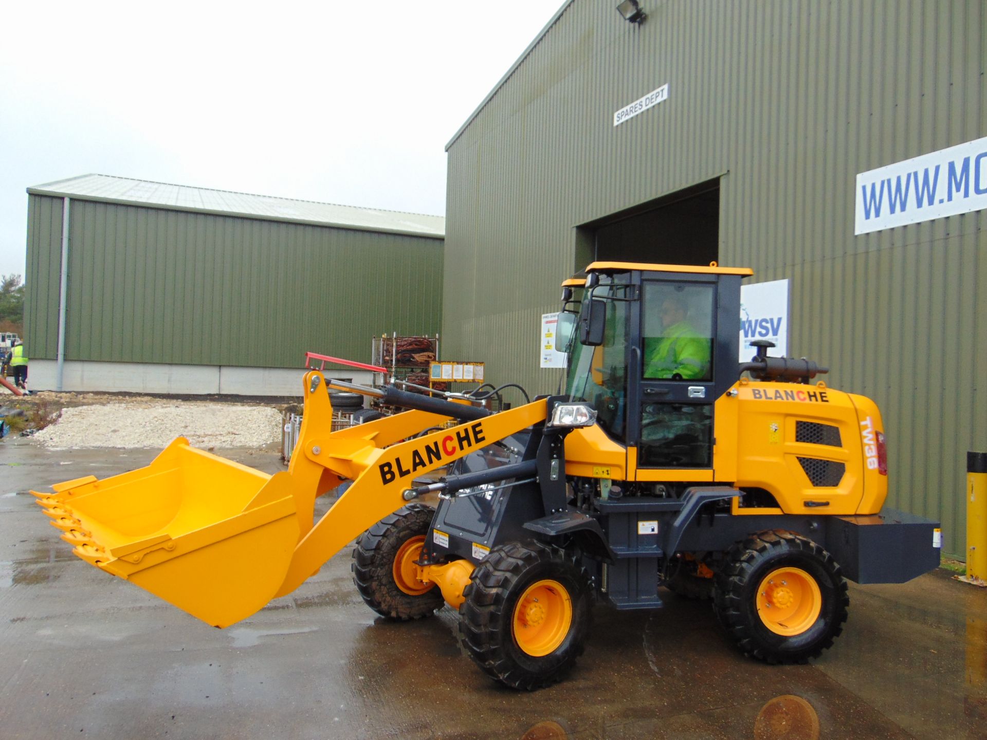 2023 Blanche TW36 Articulated Pivot Steer Wheeled Loading Shovel New and Unused - Image 6 of 33