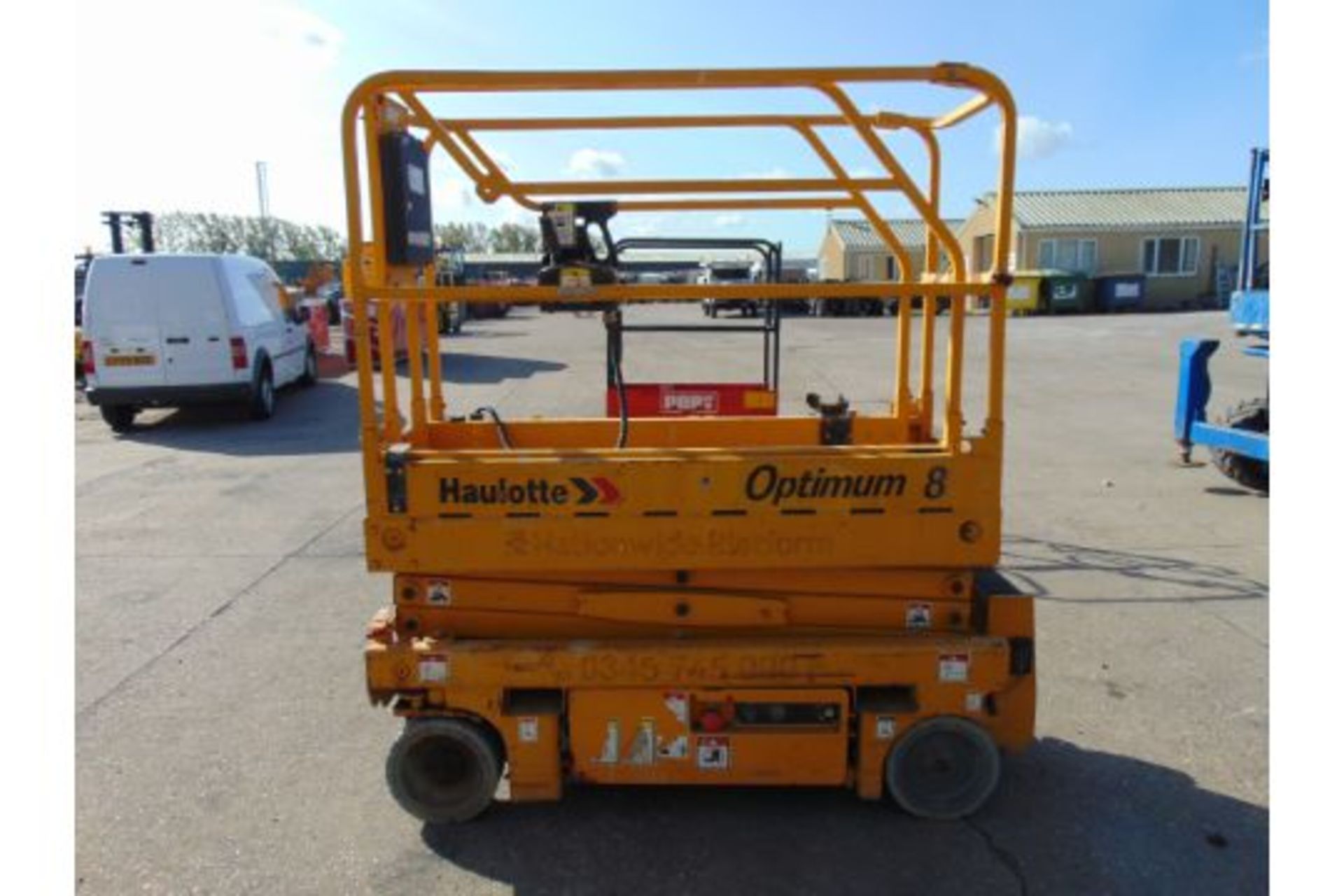 Haulotte Optimin 8 Electric Scissor Lift Access Platform - Image 5 of 14