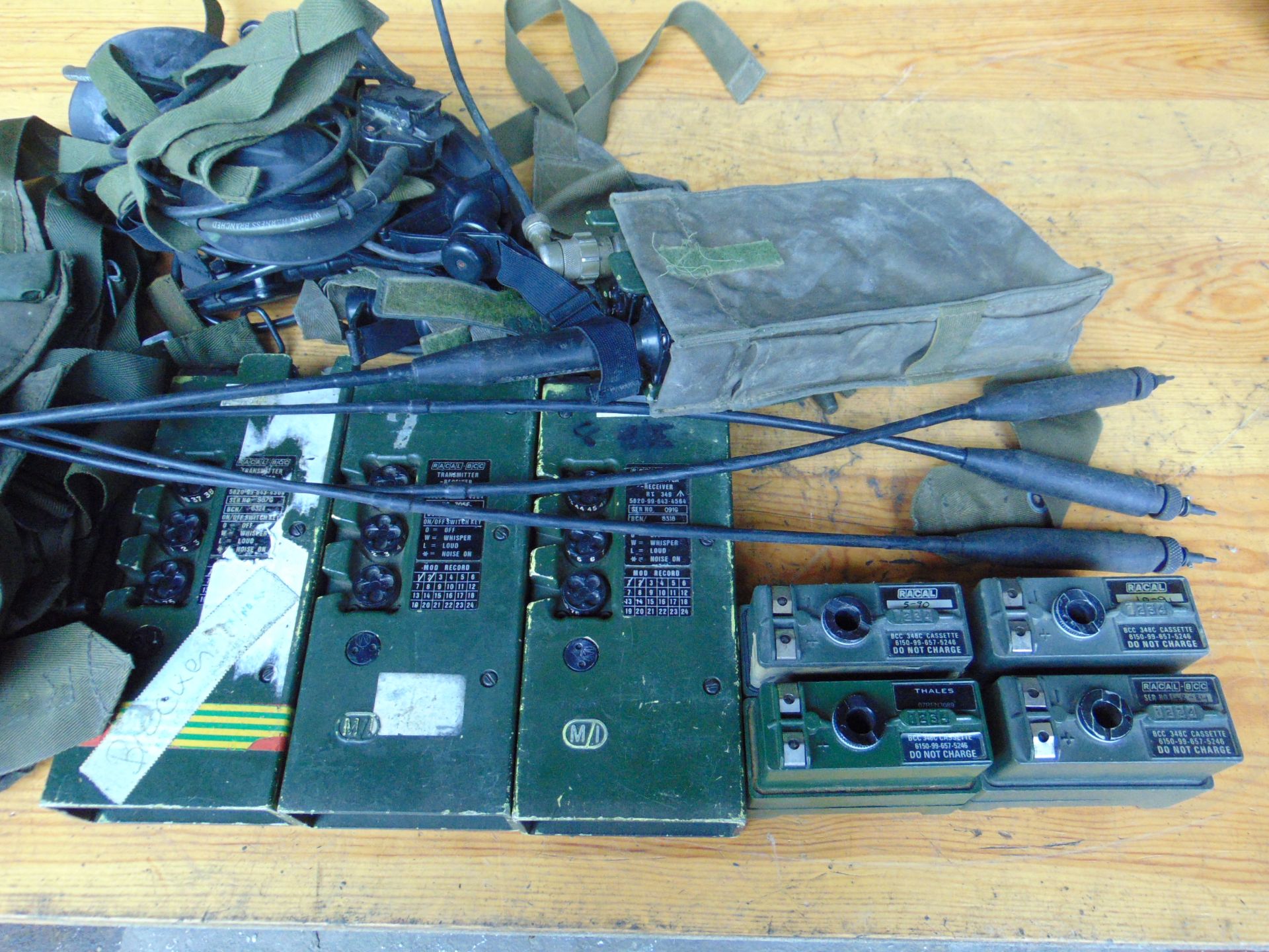 4 x UK / RT 349 Transmitter Receiver Complete as shown - Image 3 of 5