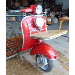 Front Half Vespa 150 Side / Drinks Table